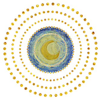 Datei:Mond Vincent van Gogh Starry Night Detail - Jack Joblin Design - Spreadshirt Geschenkidee Weihnachten.png