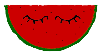 Datei:Melone Obst Kindermotiv - Jack Joblin Design - Spreadshirt Geschenkidee Weihnachten.png