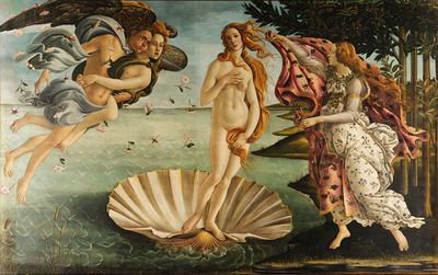 Sandro Botticelli, Nascita di Venere (The Birth of Venus)