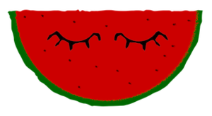 Melone Obst Kindermotiv - Jack Joblin Design - Spreadshirt Geschenkidee Weihnachten.png