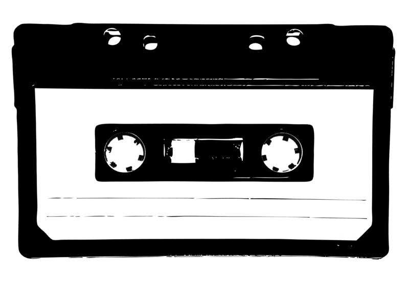 Datei:1Kompakt-Kassette-Musik-Kassette-schwarz-weisser.png