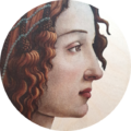 Sandro Botticelli - Idealized Portrait of a Lady (Portrait of Simonetta Vespucci as Nymph).png