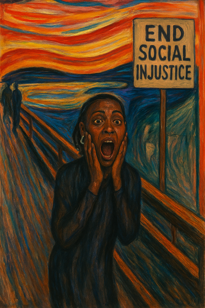 Datei:Rassistische Kunstgeschichte 2224 Soziale Ungerechtigkeit schreien simple compose 01jz3tfzt5fphtzng9b09vzxkh.png