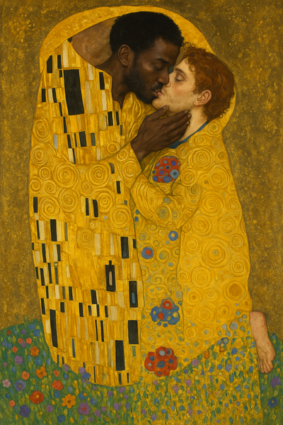 Datei:Rassistische Kunstgeschichte 2235 Klimt-Inspiriertes Paar simple compose 01jz3v4yqte4ftvncdhge1gvn2.png