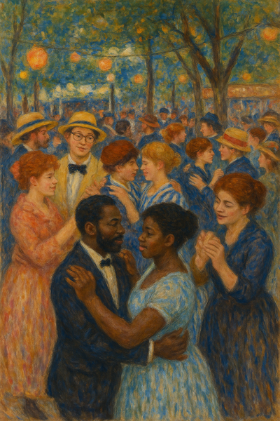 Datei:Rassistische Kunstgeschichte 2236 Inklusiver Tanz im Moulin simple compose 01jz3v6zsaemxvj6m15rrp736q.png