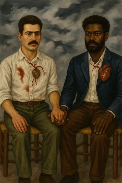 Datei:Rassistische Kunstgeschichte 2250 Die zwei Männer simple compose 01jz3vzb6vf1xae027e8bm9wyw.png