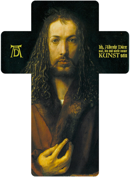 Datei:Albrecht Dürer war bin werde immer Kunst sein Kopie.png