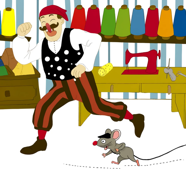 Datei:Liedlernen 13.17.05 - Create an illustration with a white background and freestanding elements, in the style of the provided image, for the German children's song 'Ein Schn.webp