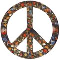 Love & Peace * Peacezeichen Friedensbewegung Friedenssymbol - Jack Joblin Design - Spreadshirt Geschenkidee Weihnachten.png