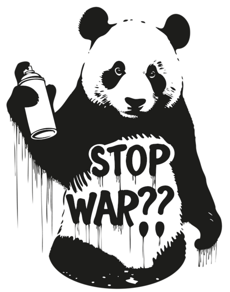 Datei:Stop War Panda Banksy Style.png